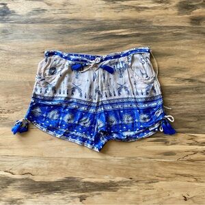 Spell & The Gypsy Collective Women’s Coyote Shorts Blue Size Medium